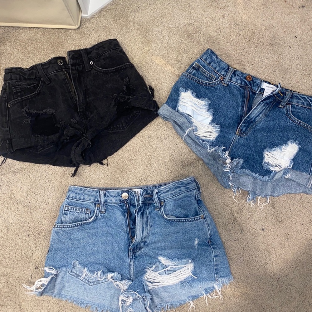 Forever 21 high waisted shorts